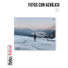 Fotografía con Acrílico A3
