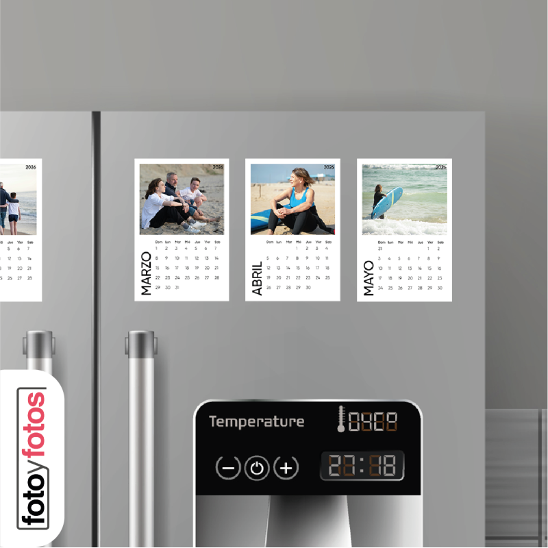 IMANES CALENDARIO