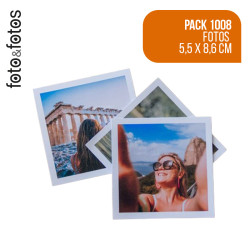 Fotos 5,5 x 8,6 CM Pack 1008